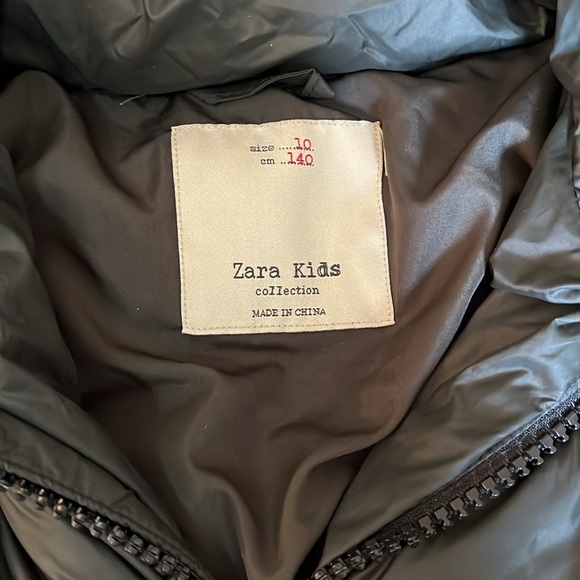 Zara Kid’s Grey Jacket Size 10 - Picture 2 of 3